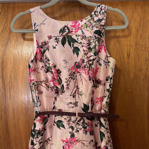 Ted Baker London Mid Pink Clarbel
Blossom V Back Jacquard Size 1 US 4 - Picture 3 of 12